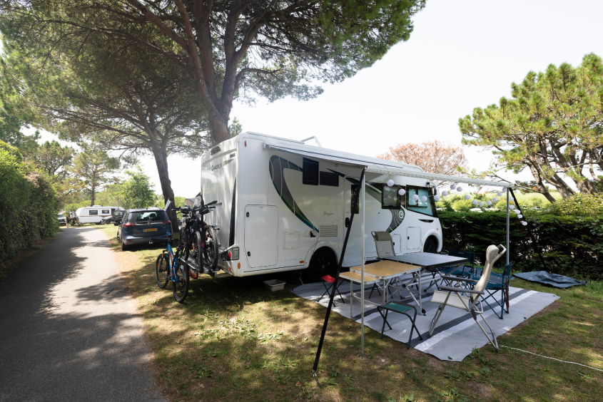 Parcelles emplacement camping